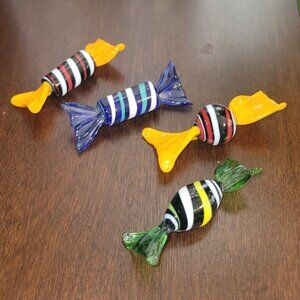 Hand Blown Glass Candies